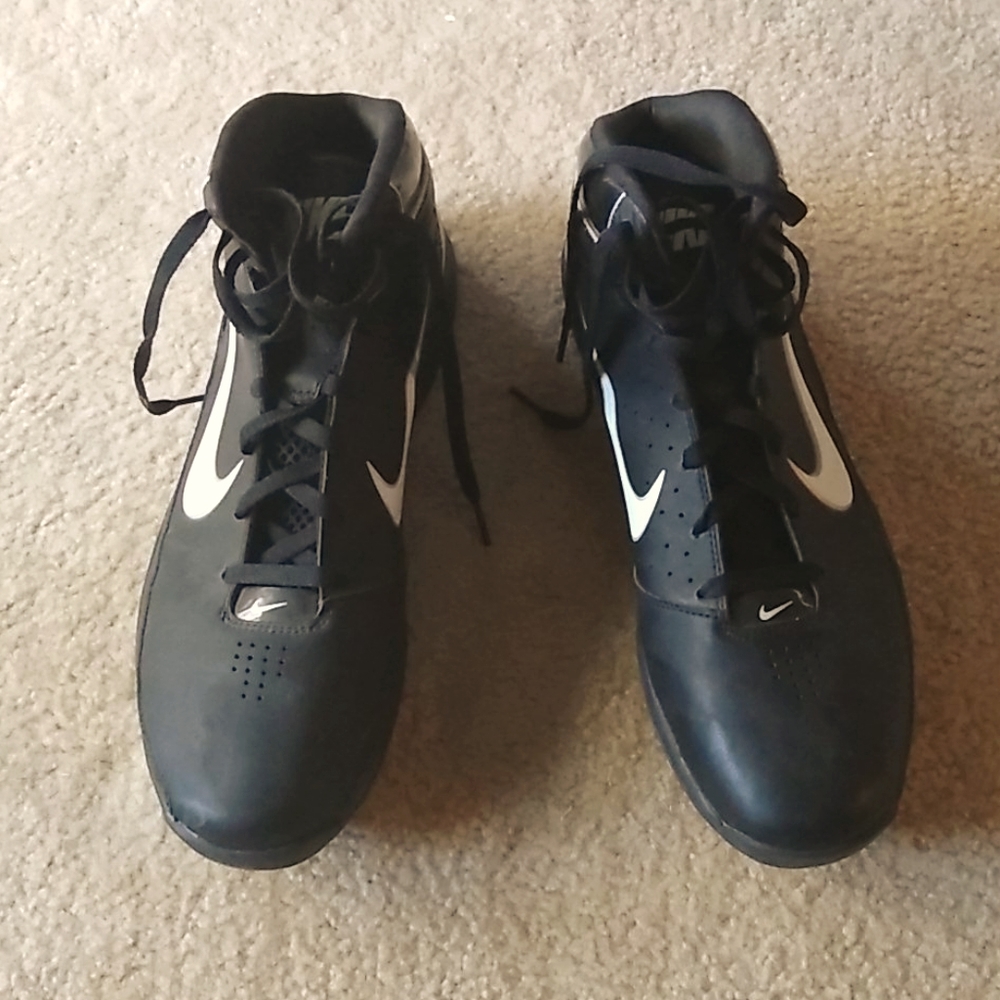 Nike Air Max Hyped TB Mens Black Basketball Shoes